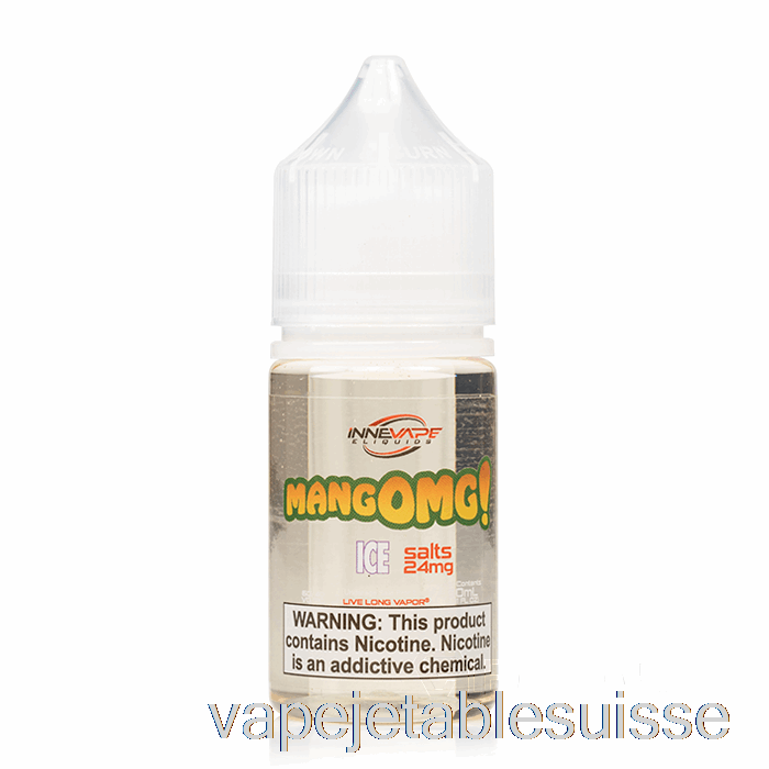 Vape Suisse Mangomg! Sels De Glace - E-liquide Innevape - 30ml 24mg